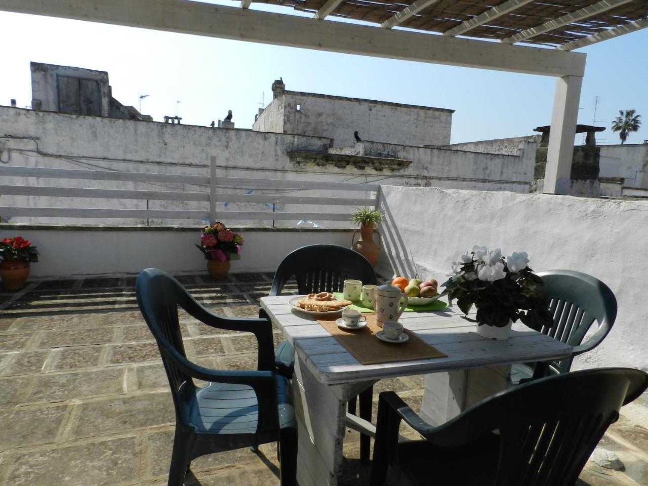 Casa Corte Con Terrazza Taviano  Exterior foto